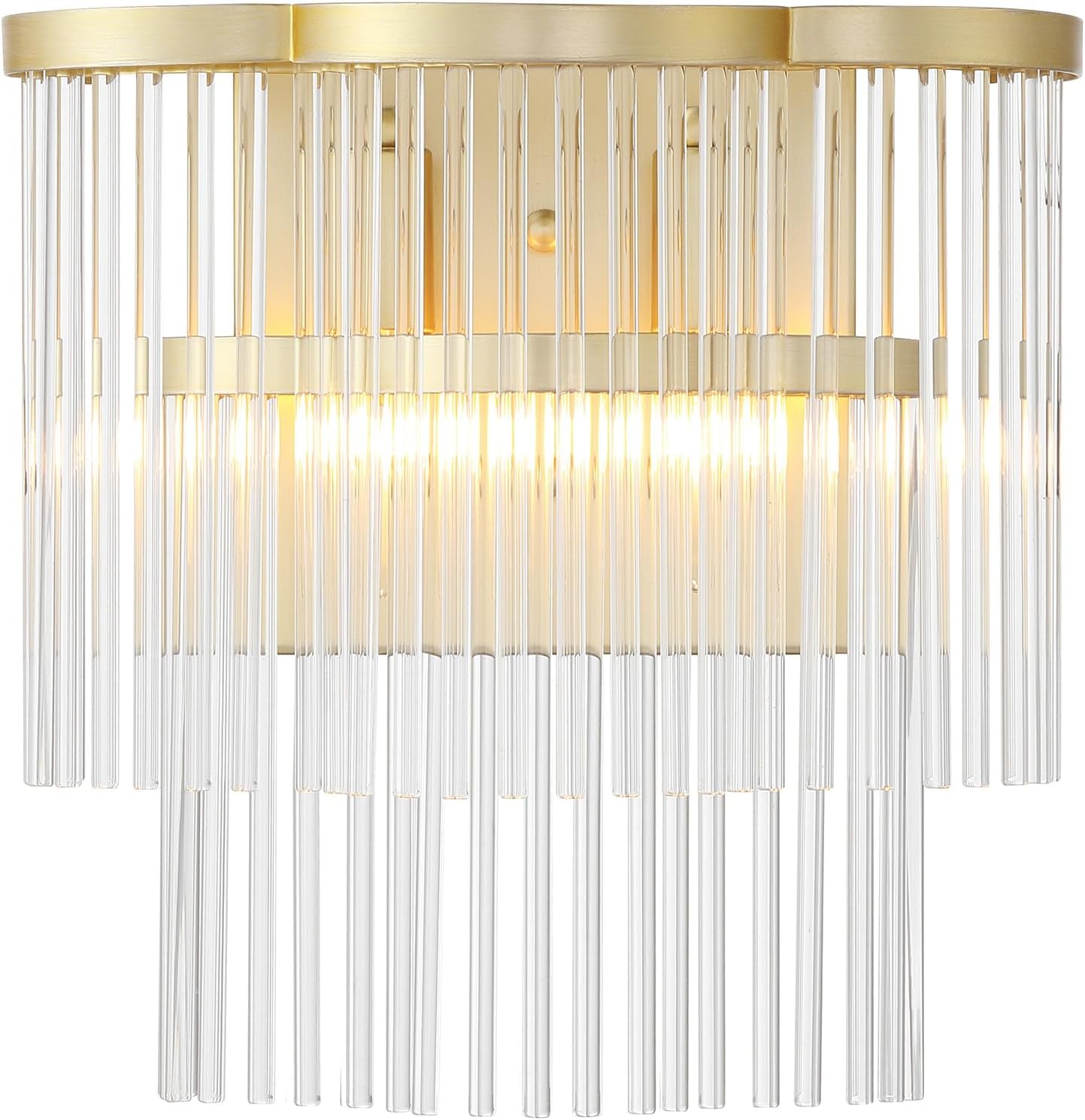 Minka Lavery 5452-856 Azura Wall Sconce, 2 B10.5 Candelabra E12 Socket(s), Heirloom Brass (Bulbs Not Included)