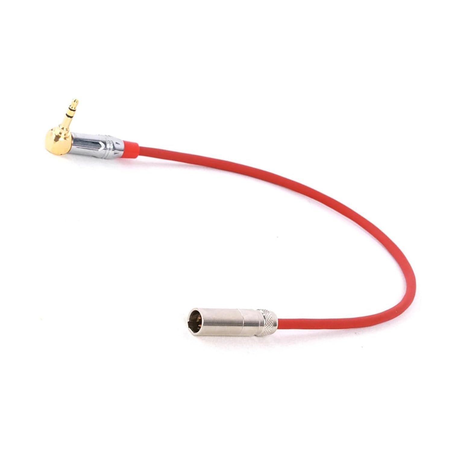 Guitar Audio Cable 3.5mm to Mini XLR 3 Pin Male/Female to Stereo Cable for Amplifier Computer Speaker Guitar Mixer Adapter Cable(Red,30M)