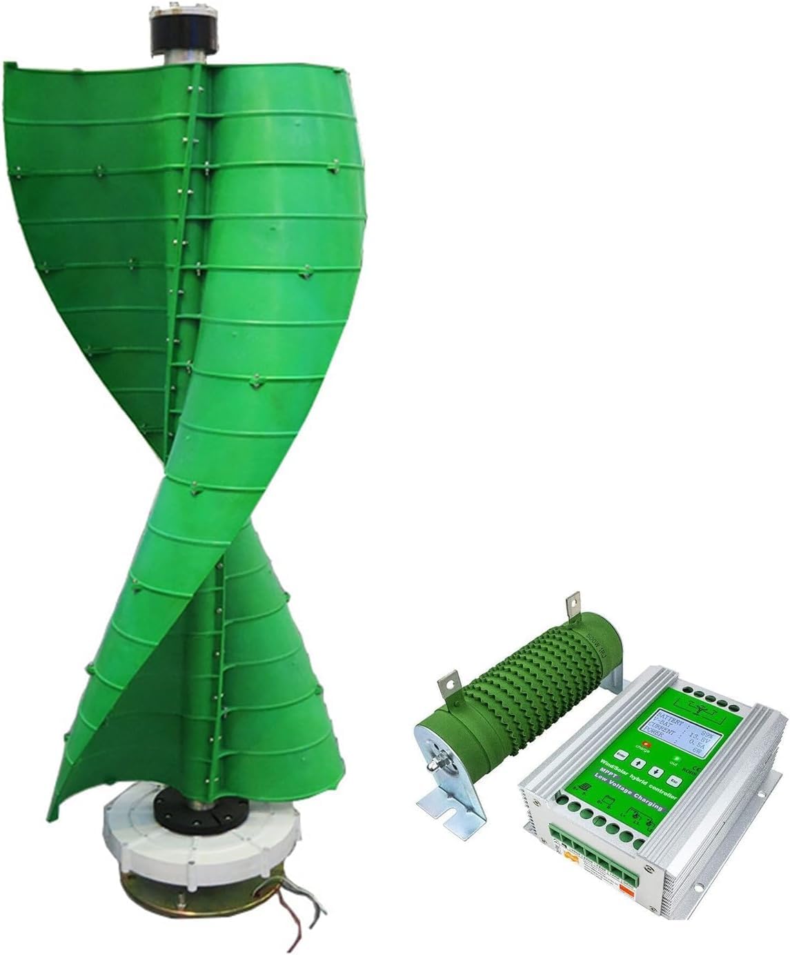 CHRISK 9000W Vertical Axis Wind Turbine 12V/24V Household Miniature Permanent Disk Magnetic Levitation Generator Breeze Start