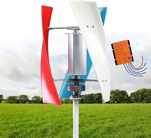 18000W Vertical Wind Turbine Generator Kit - High-Efficiency 3-Blade PM Design - 12V/24V/48V Renewable Energy Solution for Hybrid Wind & Solar Systems