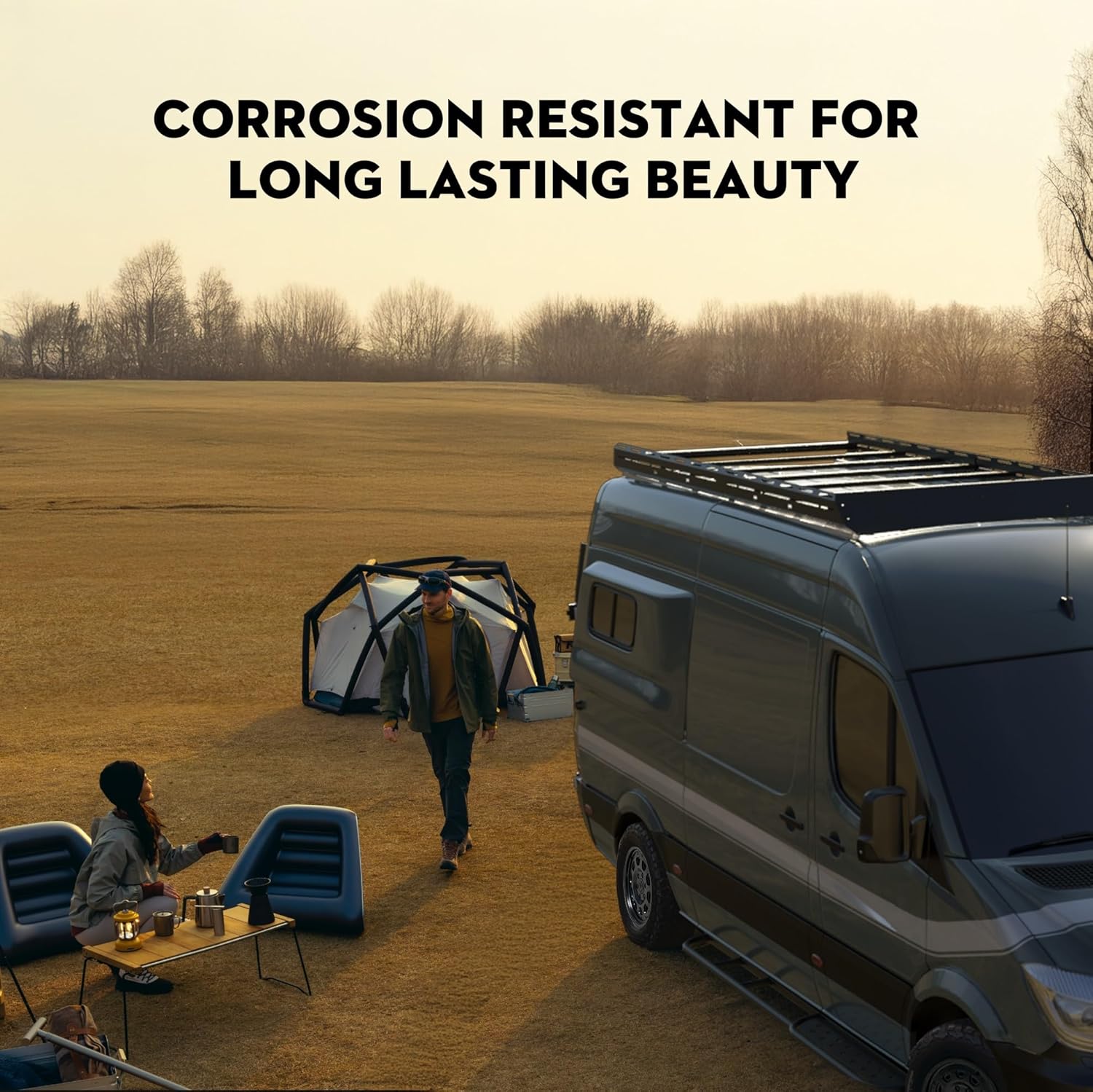 Aluminum Roof Rack for Mercedes Sprinter 170