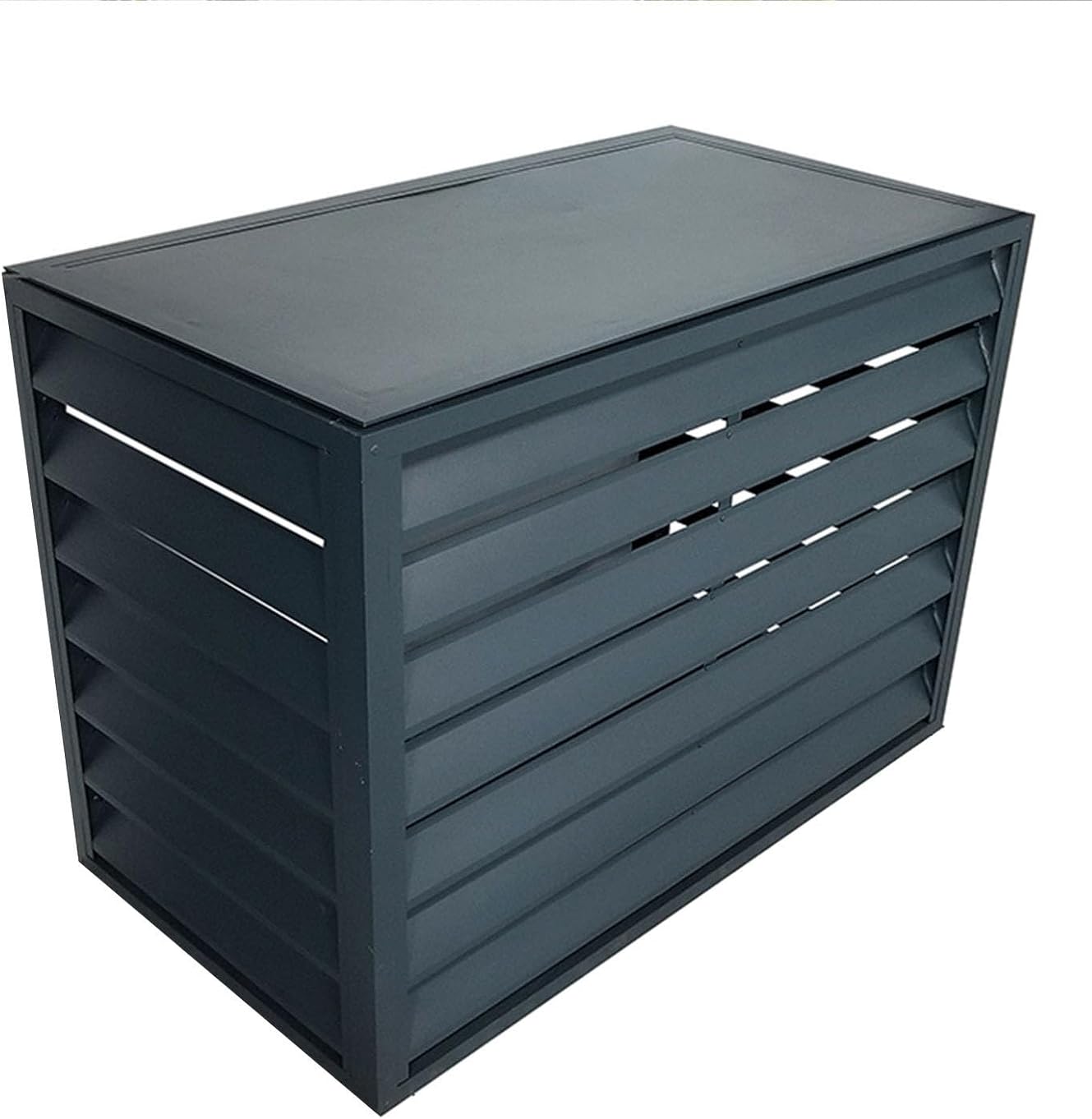 Louver Grille dust Cover, Air Conditioning Protection Grille, air Conditioner Decorative Cover, Noise Reduction, Outdoor Unit, Outdoor System Protection, Suitable for Outdoor Protection