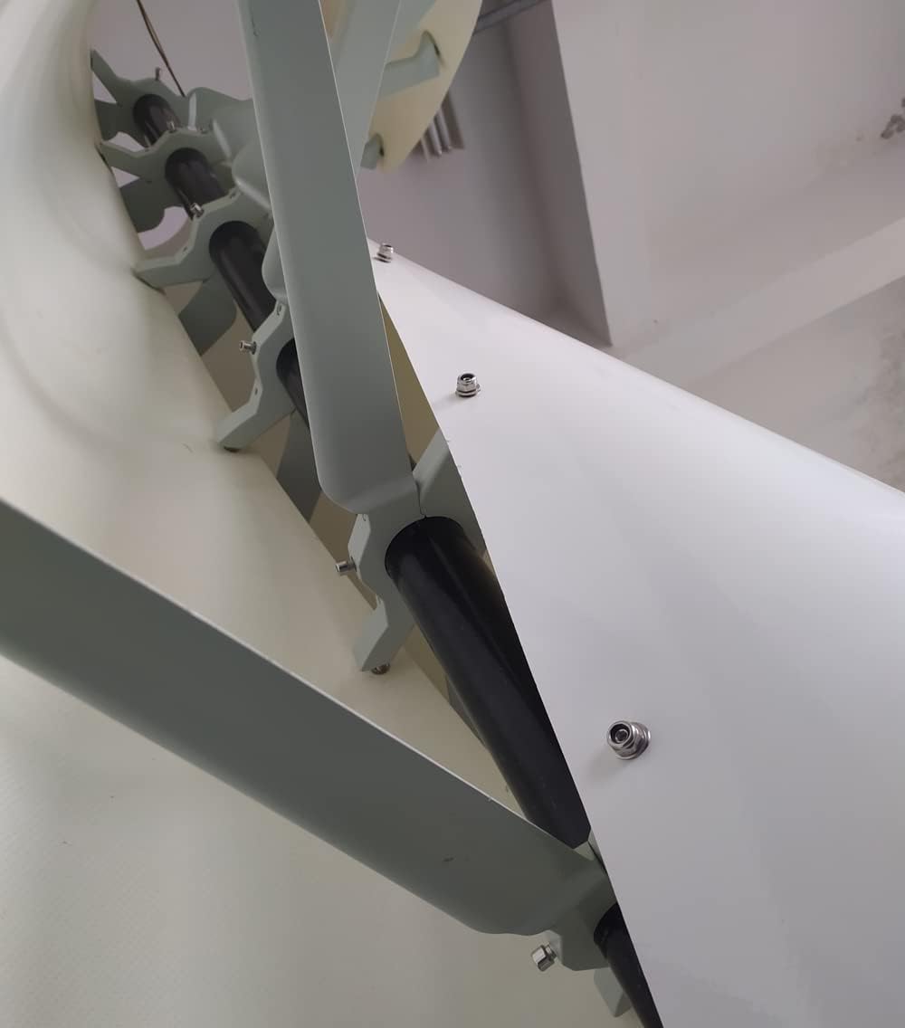 3000W 48V Vertical Wind Turbine Maglev Axis 3KW Wind Power Generator Windmill 2M Blades with PWM Charge Controller for 48V Battery of Grid System