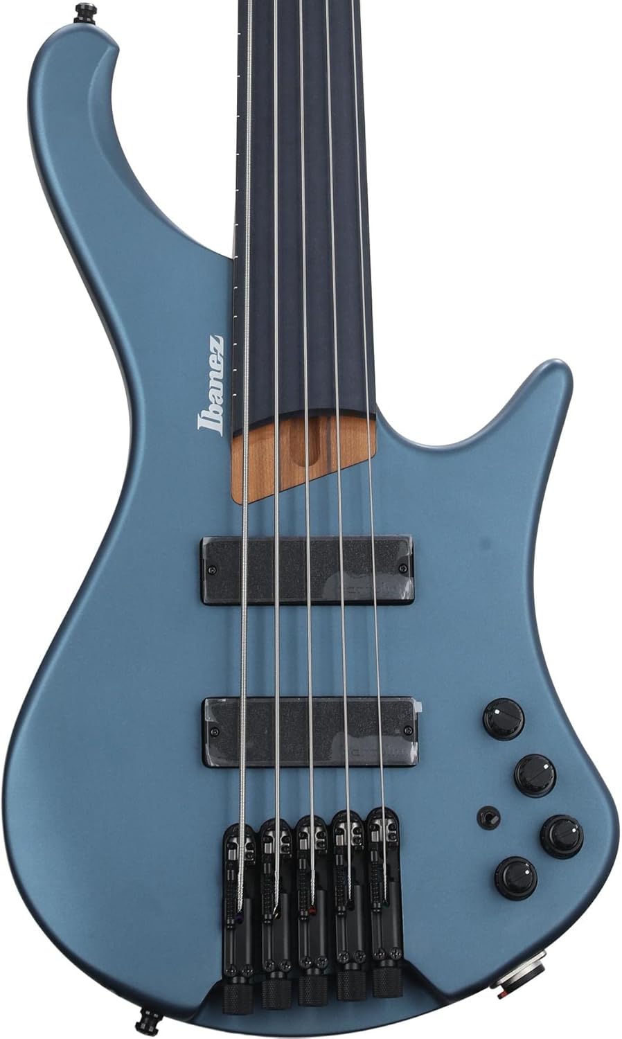 Ibanez Standard EHB1005F Fretless 5-string Bass Guitar - Arctic Ocean Matte