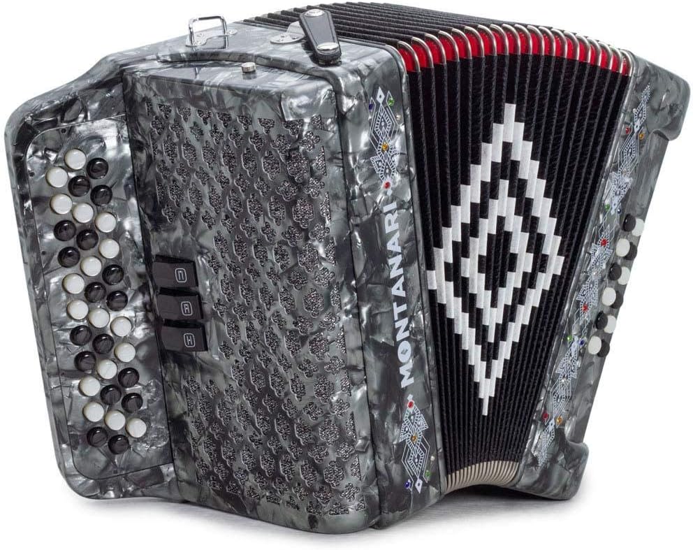 Montanari 3412 3S Accordion FBE Gray