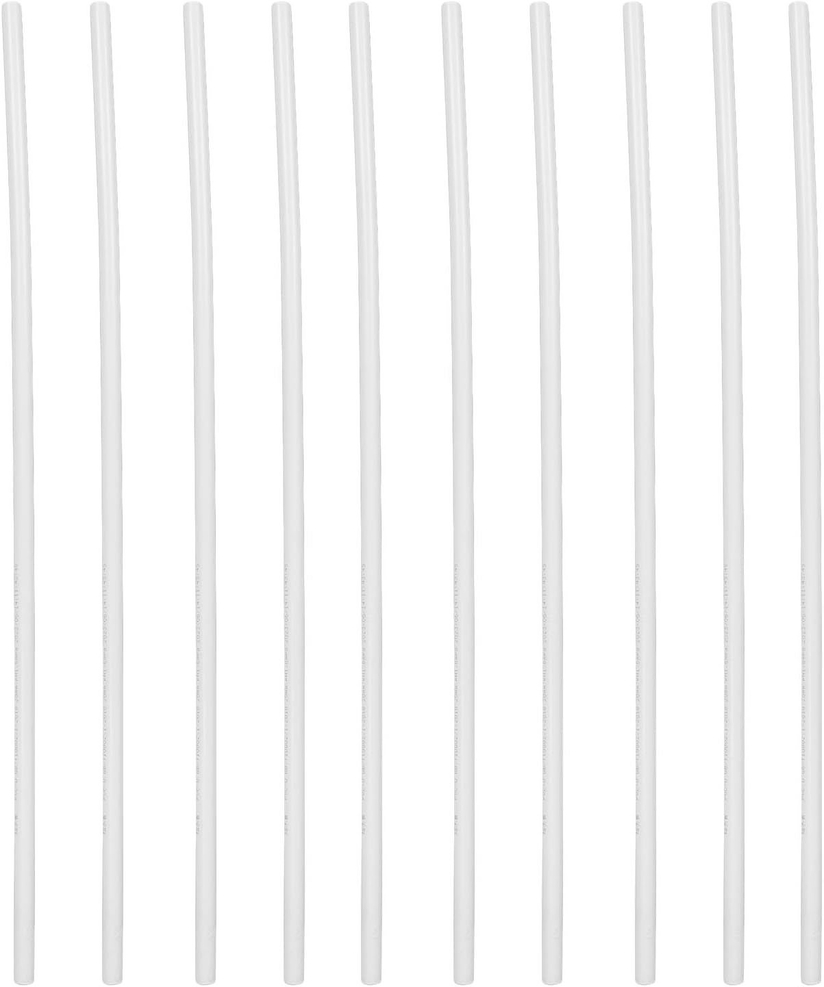 10 Pcs PVC Pipe White, 1m PVC Pipe, 1m Length Hose Duct Hose Piping for Greenhouse Garden Backyard Projects (OD 20mm/0.79in)