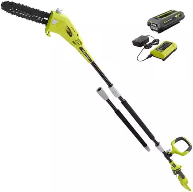RY40560 Fits For RYOBI 40V 10 in. Cordless Battery Pole Saw with 2.0 Ah Battery and Charger