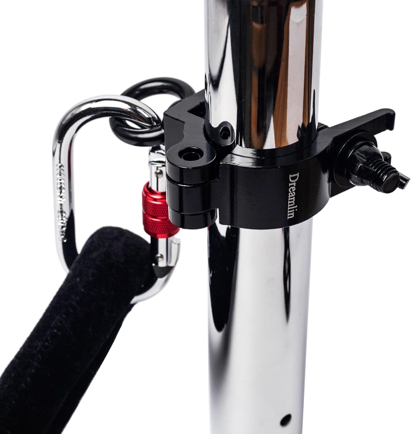 Dreamlin Dance Pole Hanging Clamp for Pole Dancing Accessories and Aerial Silks Silkii Equipment Grip for Flying Pole Dance Swivel Aerial Yoga for Home