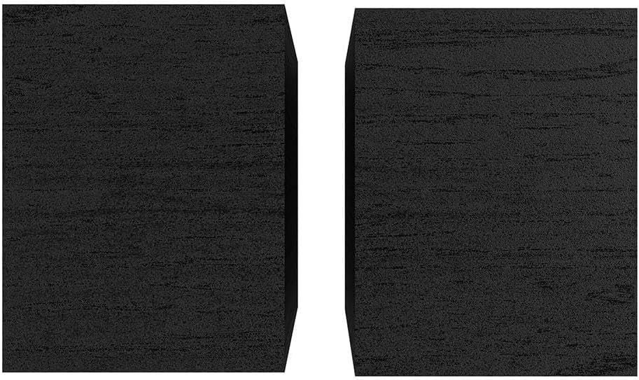 Klipsch Reference R-40PM Powered Bookshelf Speakers - 90-Degree x 90-Degree Tractrix Horn - Linear Travel Suspension - Sleek, Modern Appearance