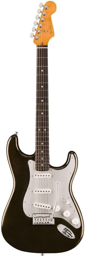Fender American Ultra II Stratocaster Electric Guitar - Texas Tea, Ebony Fingerboard