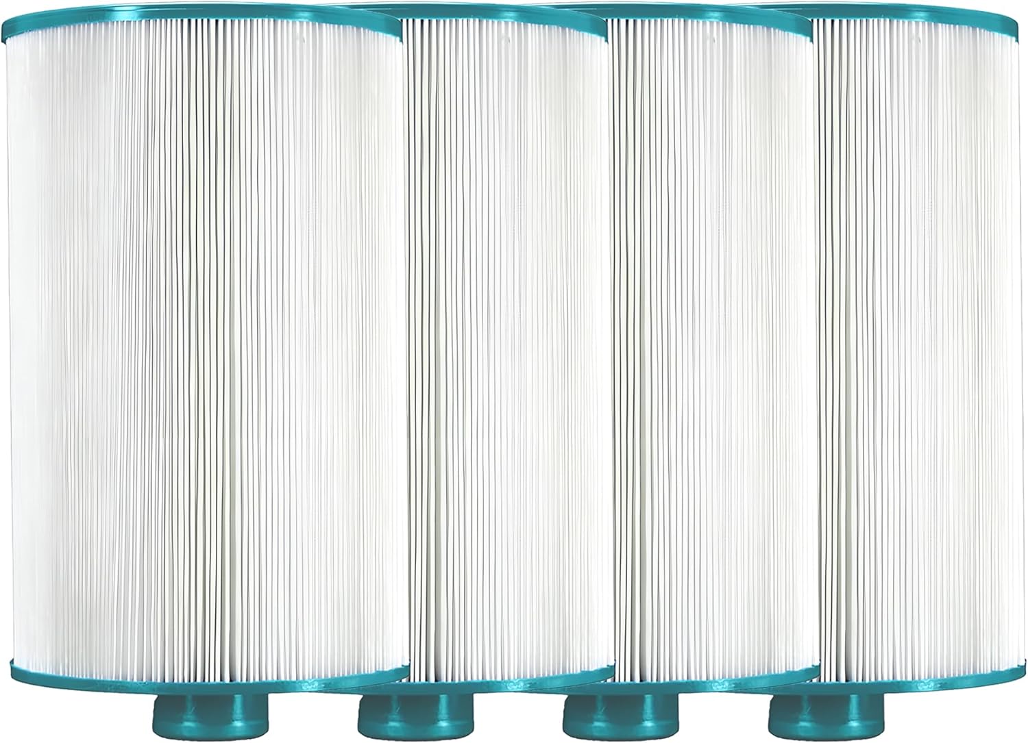 Hurricane Filters HF8475-01 4 Pack Advanced Spa Filter Cartridge - Replacement for PCS75N, Unicel C-8475, Filbur FC-3320, Coleman Spas 75 - Best Value USA Pool & Spa Filters