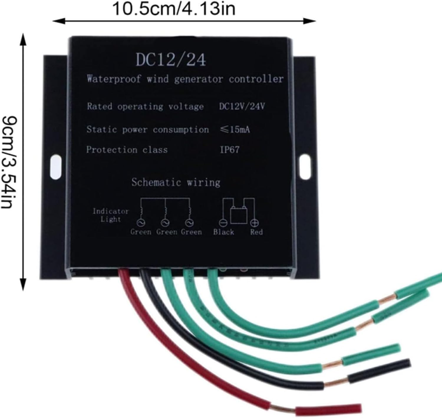 48V,HYZHANHONG 12V 24V 48V 5000W MPPT Wind Turbine Battery Charge Controller Waterproof Wind Charge Controller for Wind Power Generation System