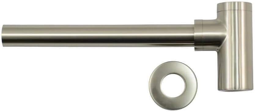 Mountain Plumbing: MT2000-2/GPB - Round Style Decorative Bottle Trap with Clean-Out Plug