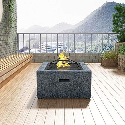 Fire Pits,Fire Pit Outdoor Wood Burning Great for ds and Camping Park Grill BBQ Multifunctional Barbecue Rack Indoor Winter Charcoal Heater