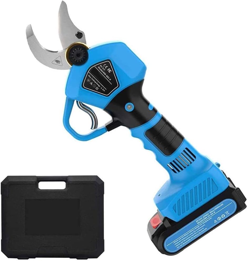 Professional Electric Pruning Shears Electric Thick Branch Scissors Lithium Battery Branch Shears Garden Rattan Trimmer Smart Pruning Scissors