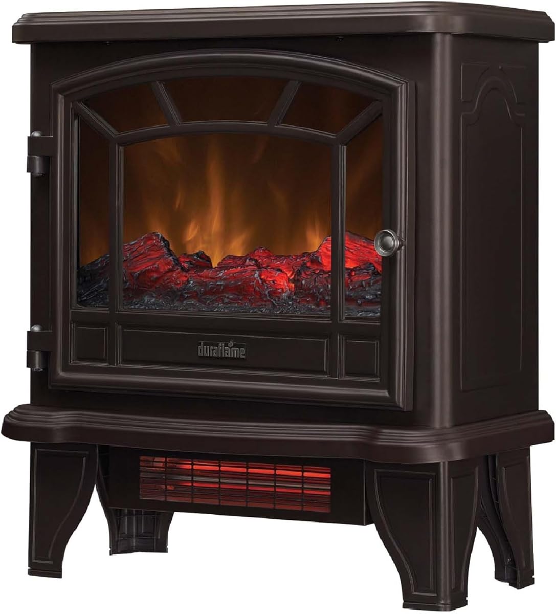 duraflame® Infrared Quartz Electric Fireplace Stove Heater, Bronze