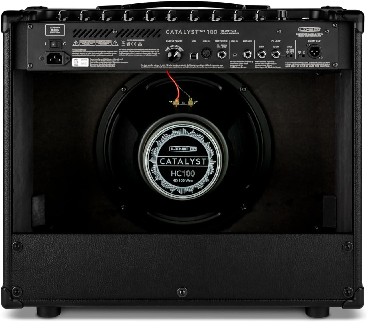 Line 6 Catalyst CX 100 Dual-channel 1x12 Combo Amplifier 100 Watts