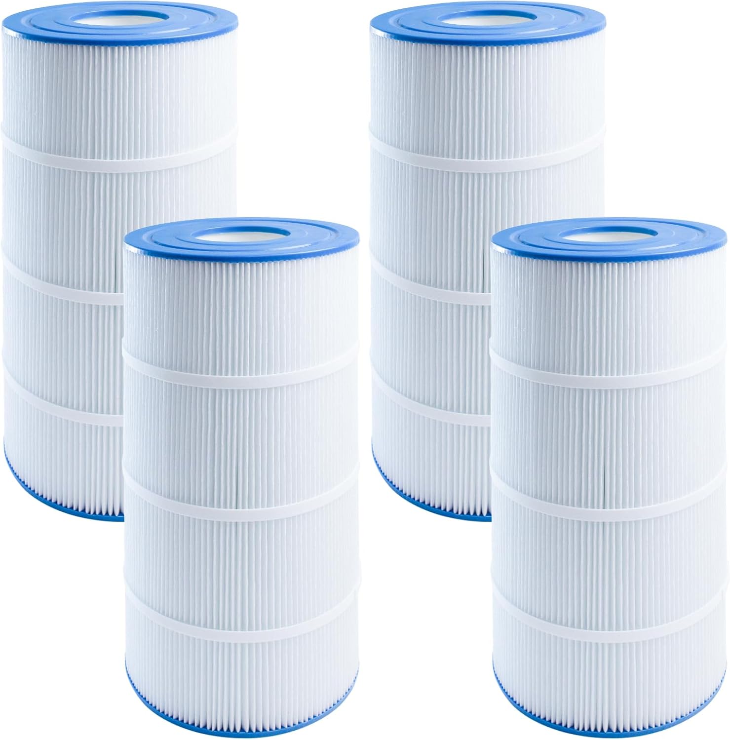4-Pack CCP320 Pool Filter Cartridges Replacement for Pentair Clean Clear Plus 320, Waterway Crystal Water 325, Pleatco PCC80-PAK4, Pentair R173573, 160340, Unicel C-7470, Filbur FC-1976, 320 Sq.Ft