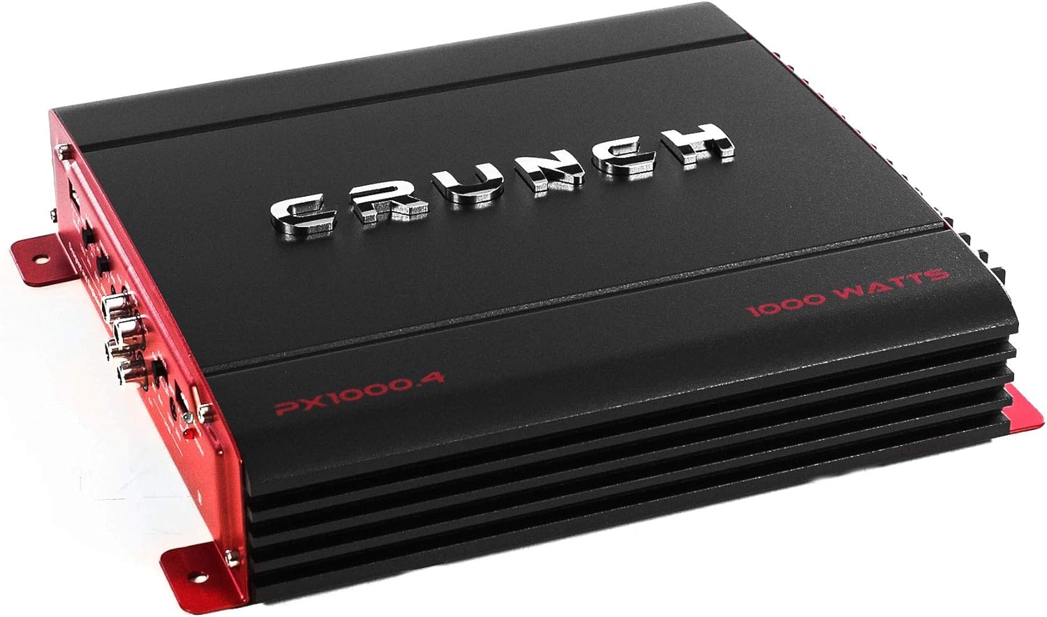 Crunch 4 Channel 1000W A/B Class Stereo Amplifier (2 Pack) & Wiring Kit