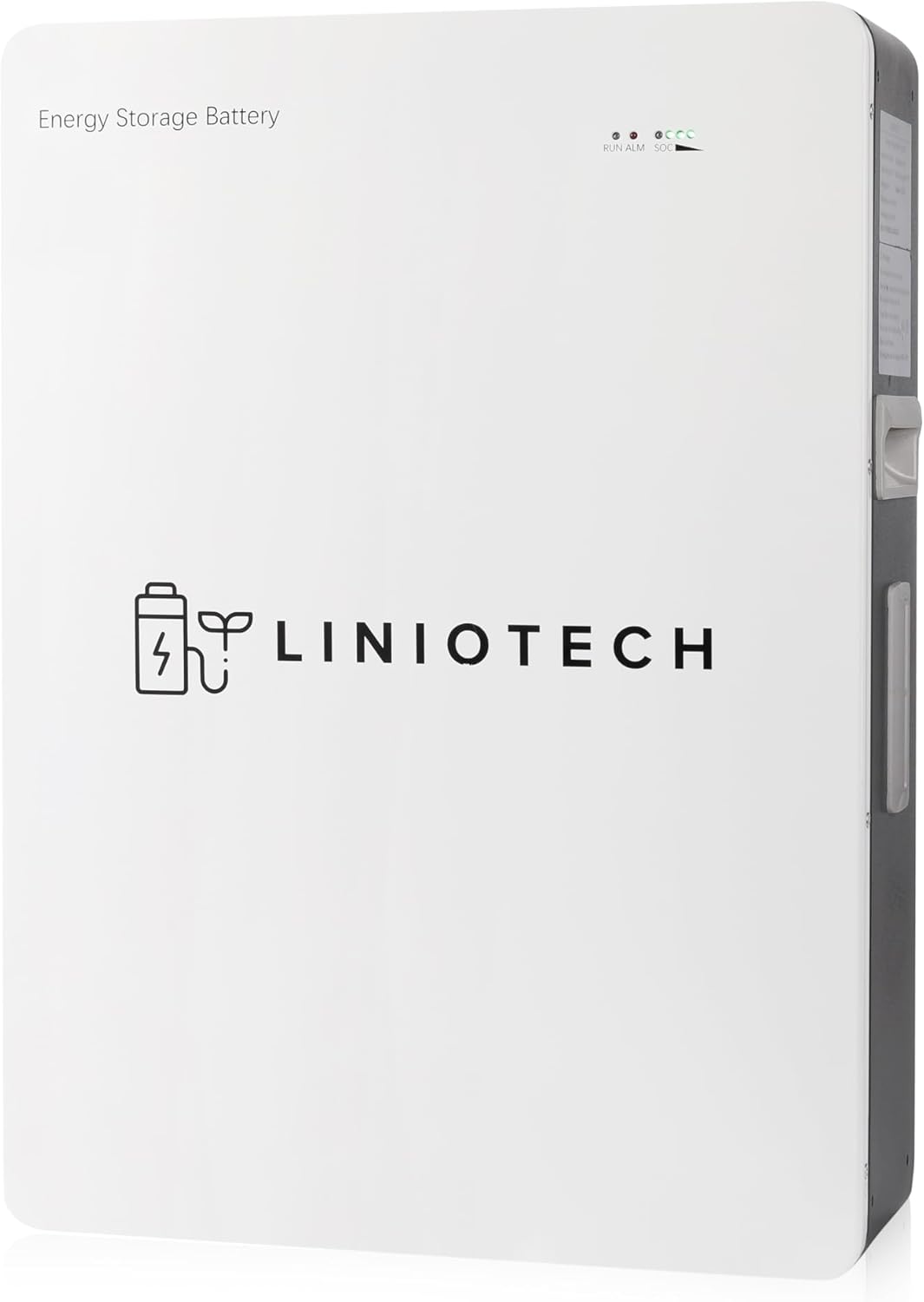 Liniotech 48V 100Ah LiFePO4 Lithium Battery, 5.12kWh Server Rack and Wall Mount Battery with Bluetooth & Smart, Built-in 100A BMS, 6500+ Cycles, for Solar, Off-Grid, Backup Power, Mobile App Control