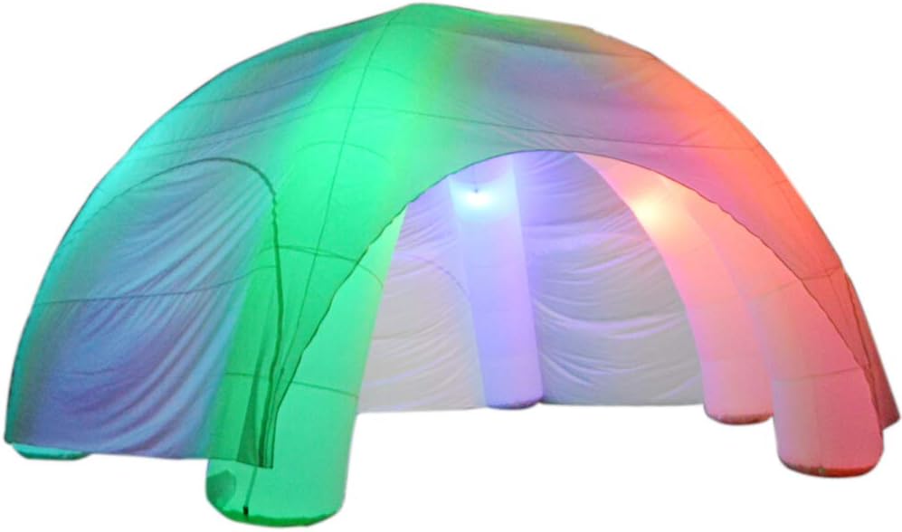 SAYOK 29.5ft Portable Inflatable Event Canopy Dome Tent Igloo Tent X Tent with 6 Legs/Inflatable Marquee for Party Wedding Exhibition Show Promotion