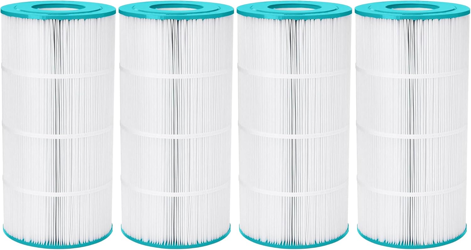 Hurricane Filters - HF6H961-01 4 Pack Advanced Spa Filter Cartridge - Replacement for PJW60TL-OT-F2S, Unicel 6CH-961, Filbur FC-2715, J300 6541-383