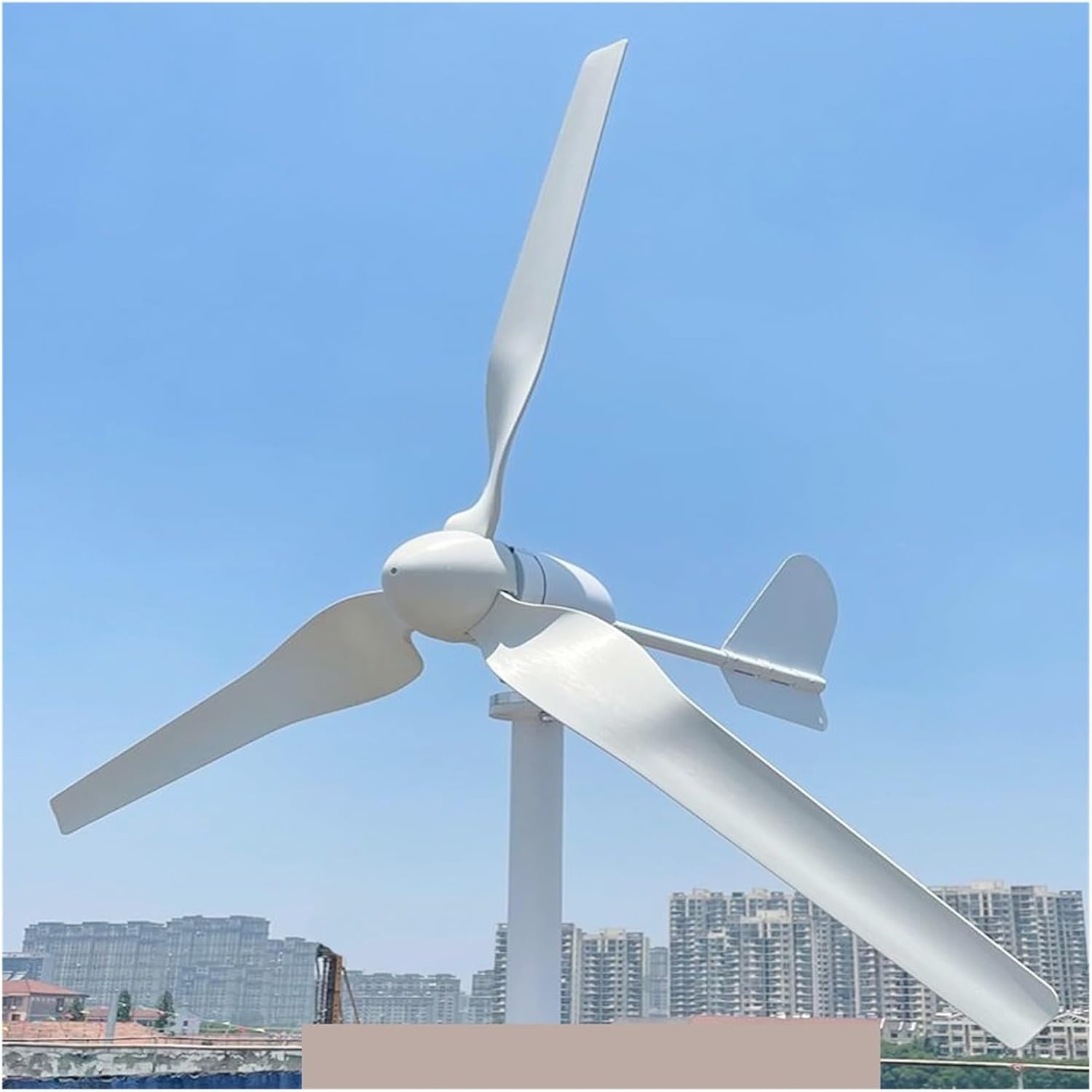 Wind Turbine Generator Kit, 1KW 12V 24V 48V Small Horizontal Wind Energy Turbine nerators 1000W Windmill for Hybrid Solar Wind System(48V_1000W)