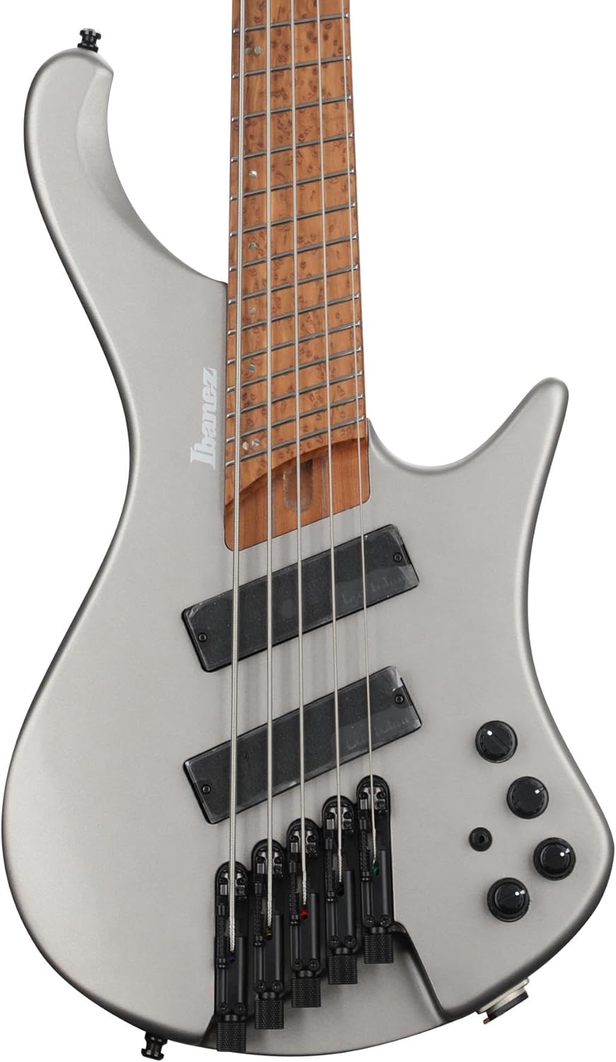 Ibanez Bass Workshop EHB1005SMS Bass Guitar - Metallic Gray Matte