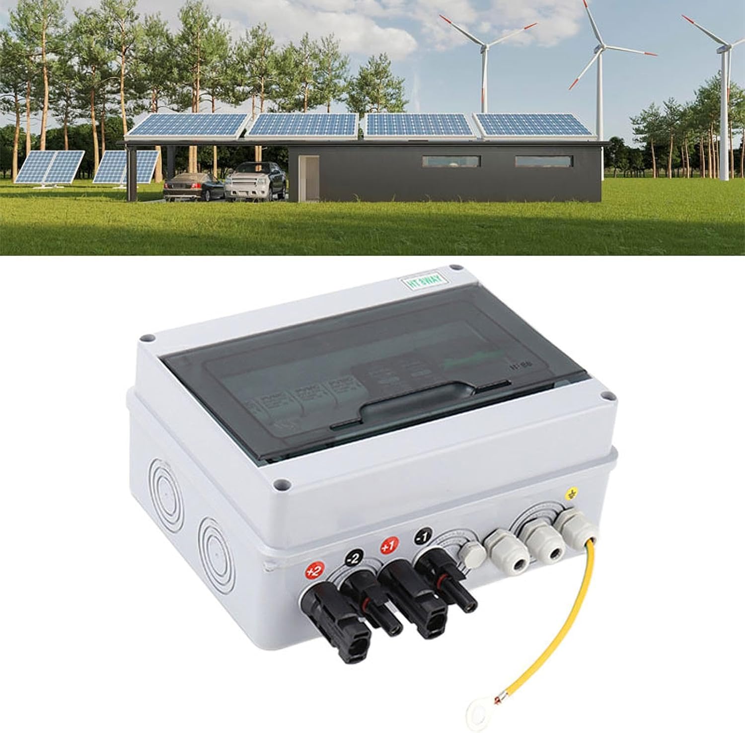 Solar Pv Combiner Box IP65 Waterproof Distribution Box for Energy Industry