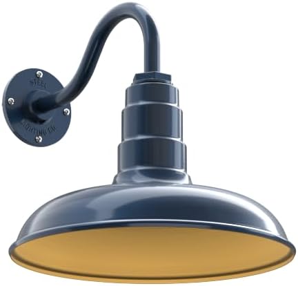 Steel Lighting Co. Topanga Barn Light | Outdoor Wall Mounted | 14 inch Dome | 11