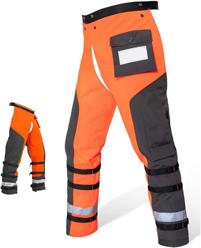 Chainsaw Chap Apron Wrap, 9-Layer Protective Apron Wrap Chainsaw Pants For Men/Women Loggers