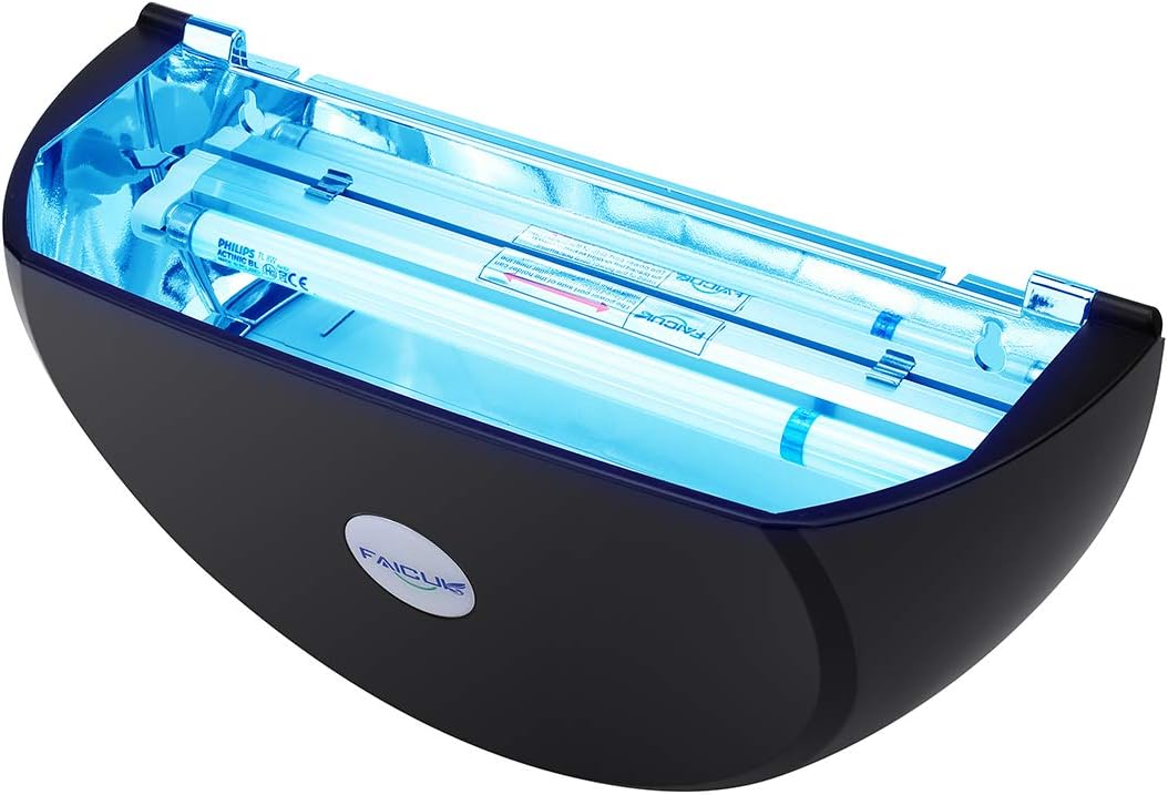 Faicuk WS108 Wall Sconce Fly Light Trap for Capturing Flies, Moths, Gnats, Mosquitos and Other Flying Insects - 13