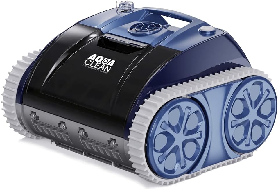 AC1000 PRO Cordless Robotic Pool Cleaner, Up to 1500 sq. ft., Climbs Pool Walls, Blue, ABS Material, Rechargeable, Fast Charging