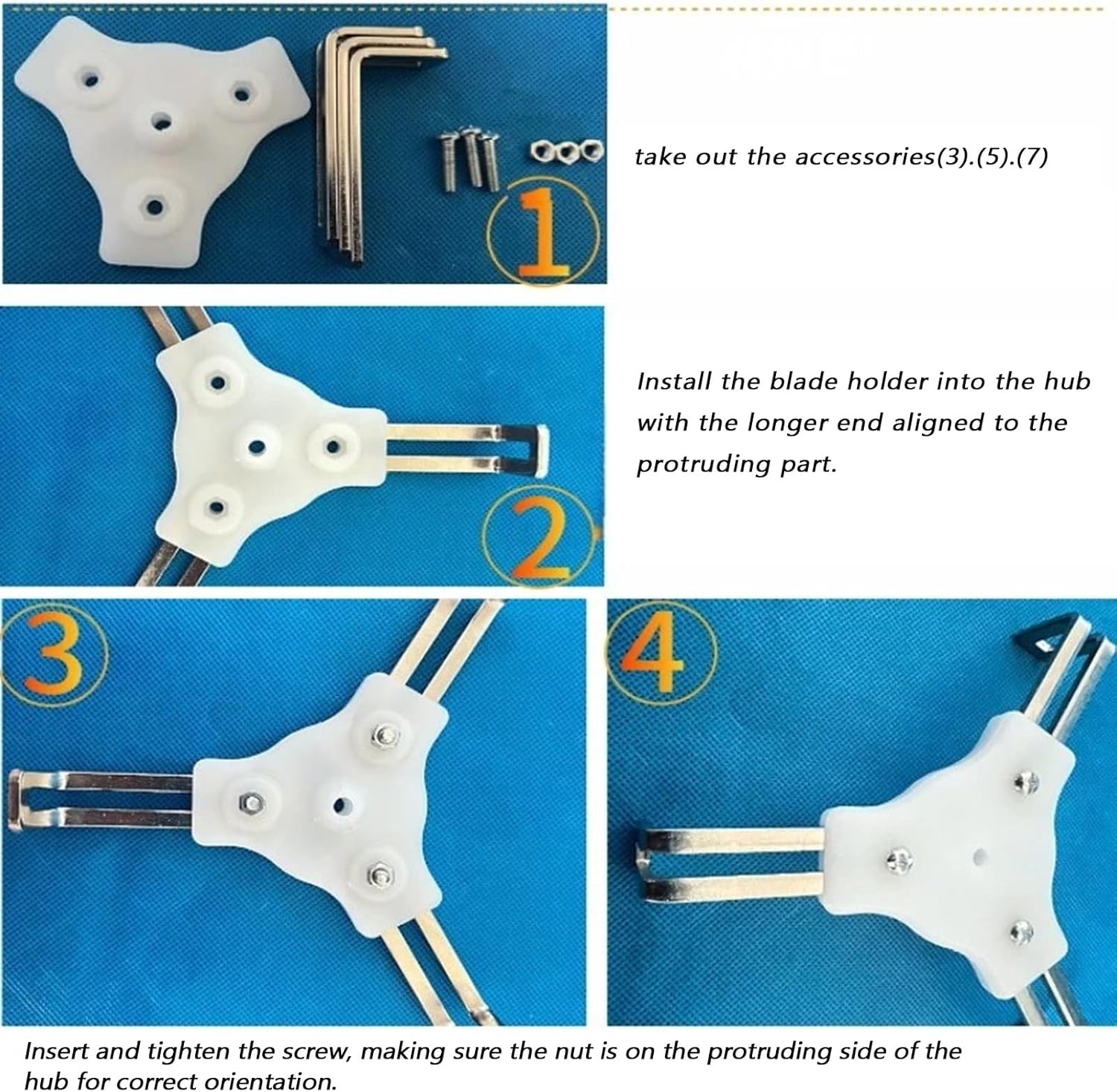 15V 3-Phase Permanent Magnet Generator, 20W Vertical Axis Wind Turbine Teach Model Aluminum Alloy + PVC For Interior Decoration, Scientific Experiment And Model Making(2PCS)