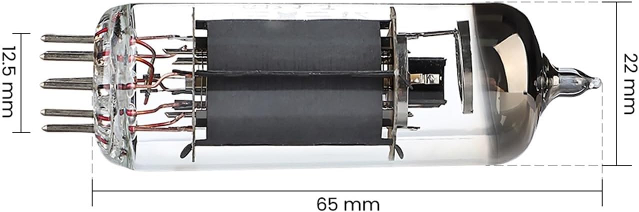 2 pieces of electronic amplifier tube 6P1-J can replace 6N1N/6N2/6H2N/6H2 electronic vacuum tube DIY