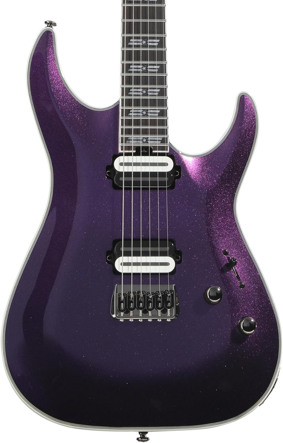 Schecter C-1 SLS Hollywood Electric Guitar - Supernova