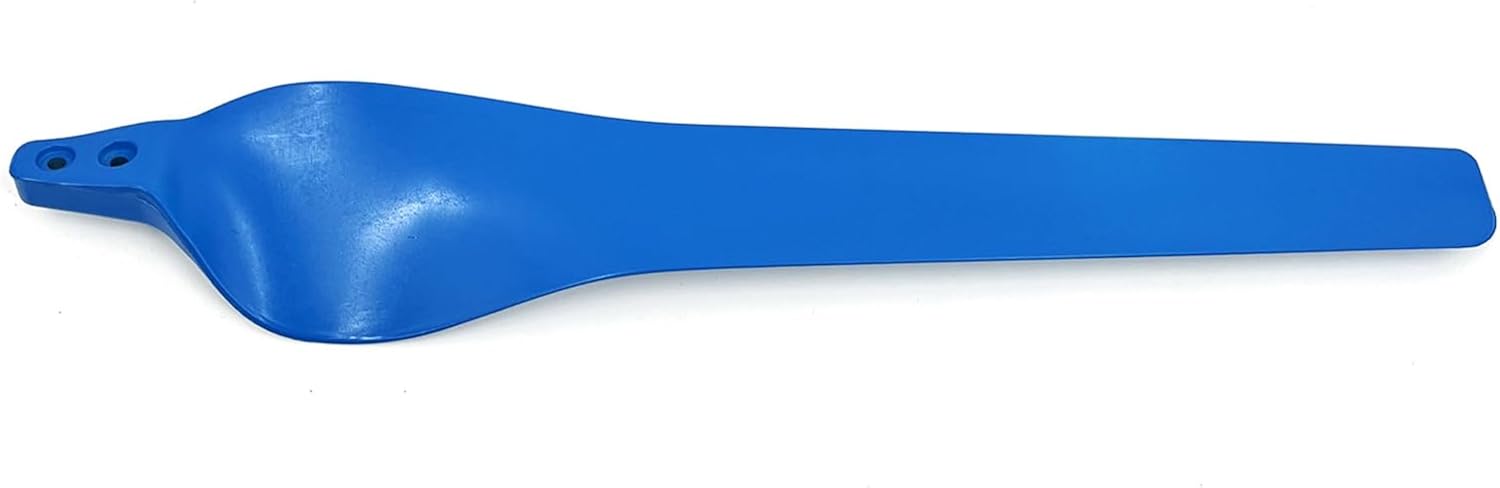 Wind Turbine Generator Blade 580mm-1200mm Blue Nylon Fiber Blades, 3 Blades, Wind Turbine Replacement Blades Durable and Long-Lasting for DIY Wind Turbine Easy to Install,Blue,810mm