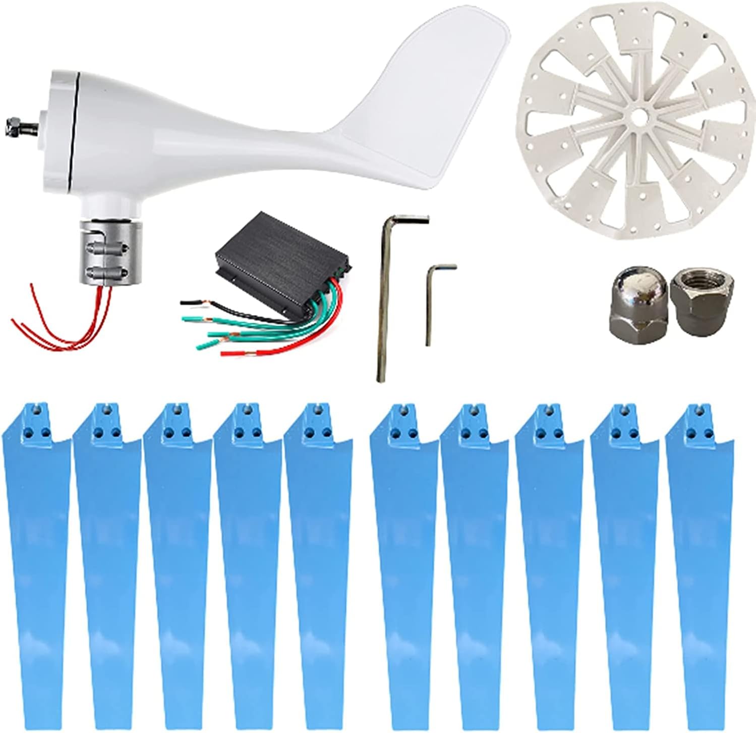 9000W Wind Generator with Charging Control for The Free Wind Turbine New Energy Generator