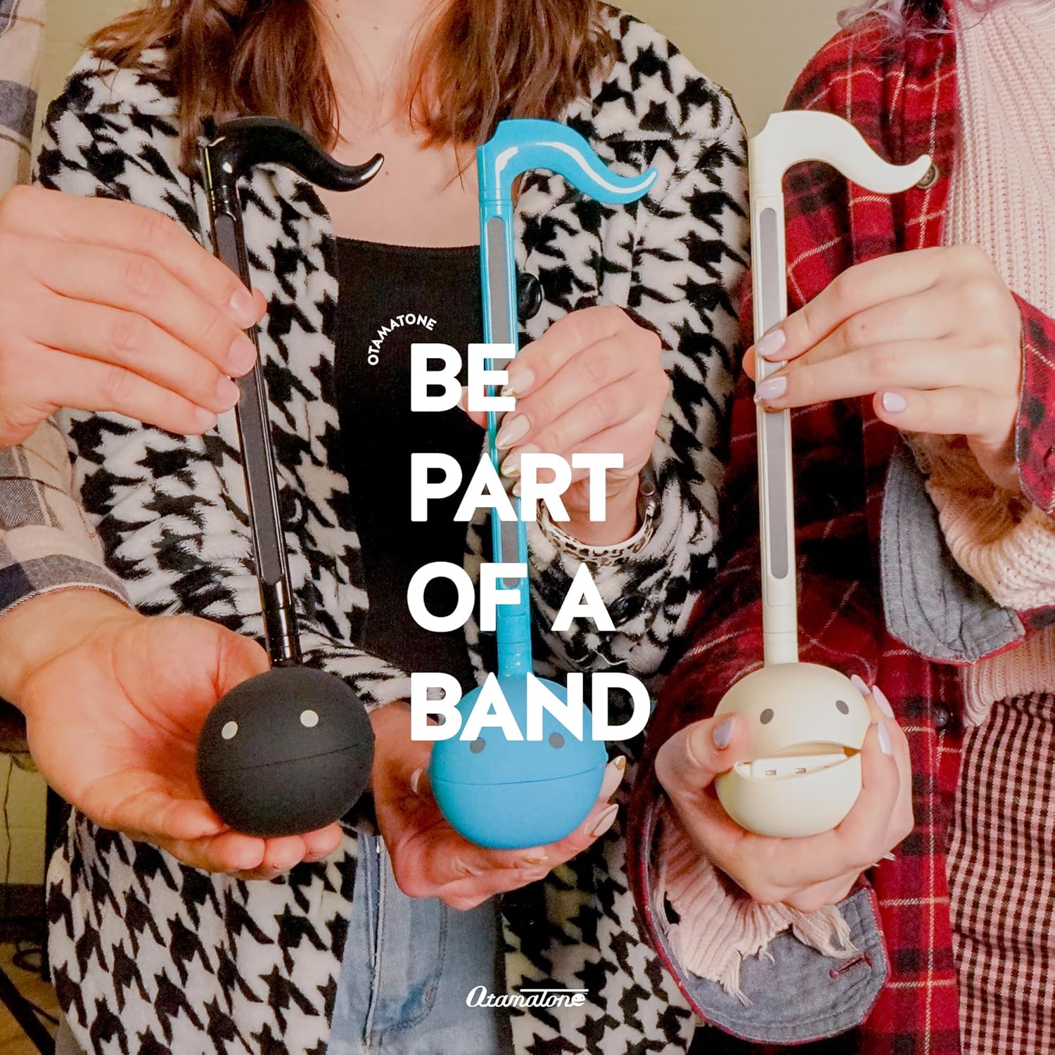 Otamatone Japanese Electronic Musical Instrument Portable Music Synthesizer from Japan by Maywa Denki Educational Fun Gift for Children, Teens & Adults - Black White Unicorn Set