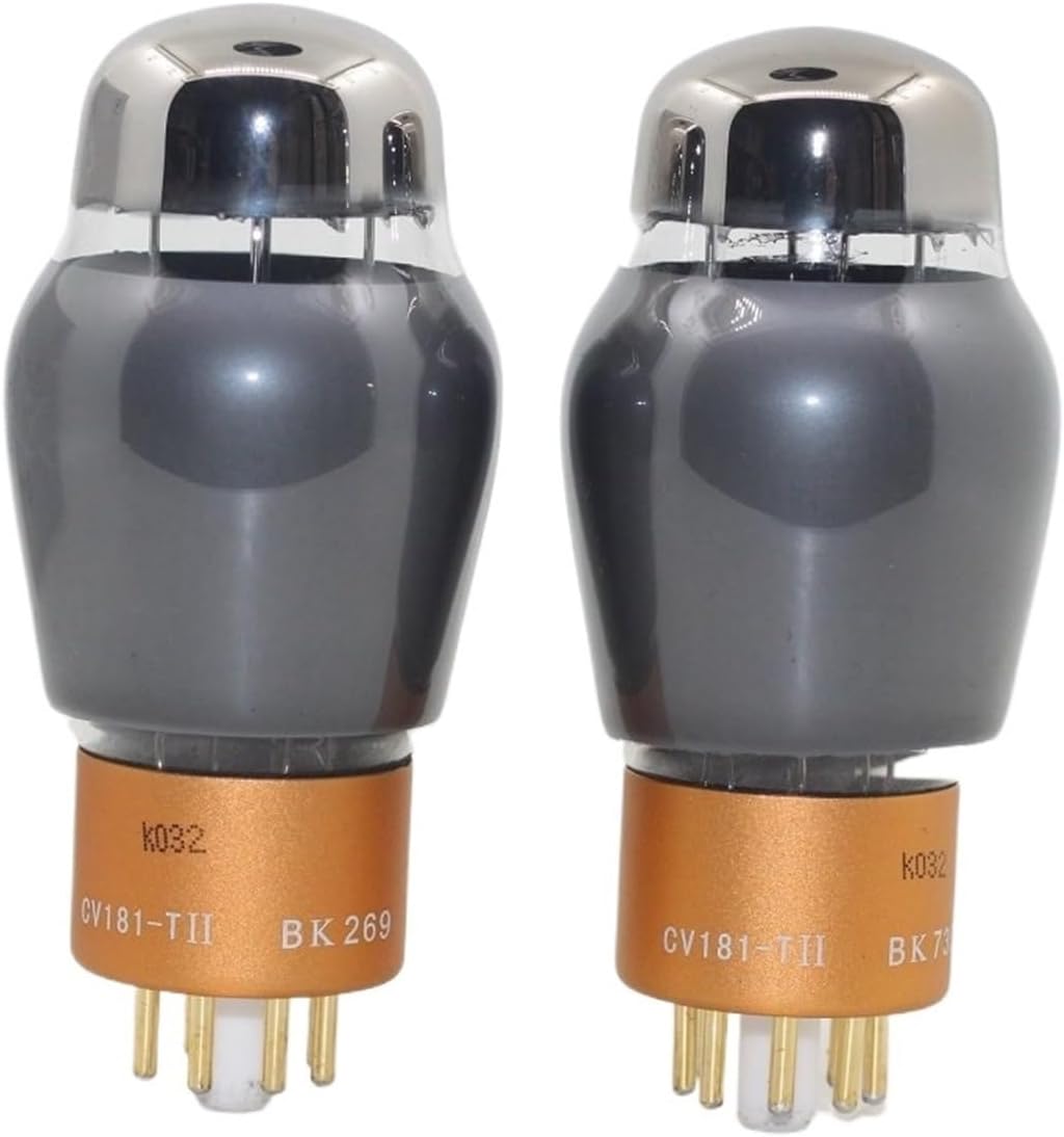 CV181-TII Tube Precision Matching Replacement CV181 6SN7 6N8P Tube Amplifier(2 Pieces paired)