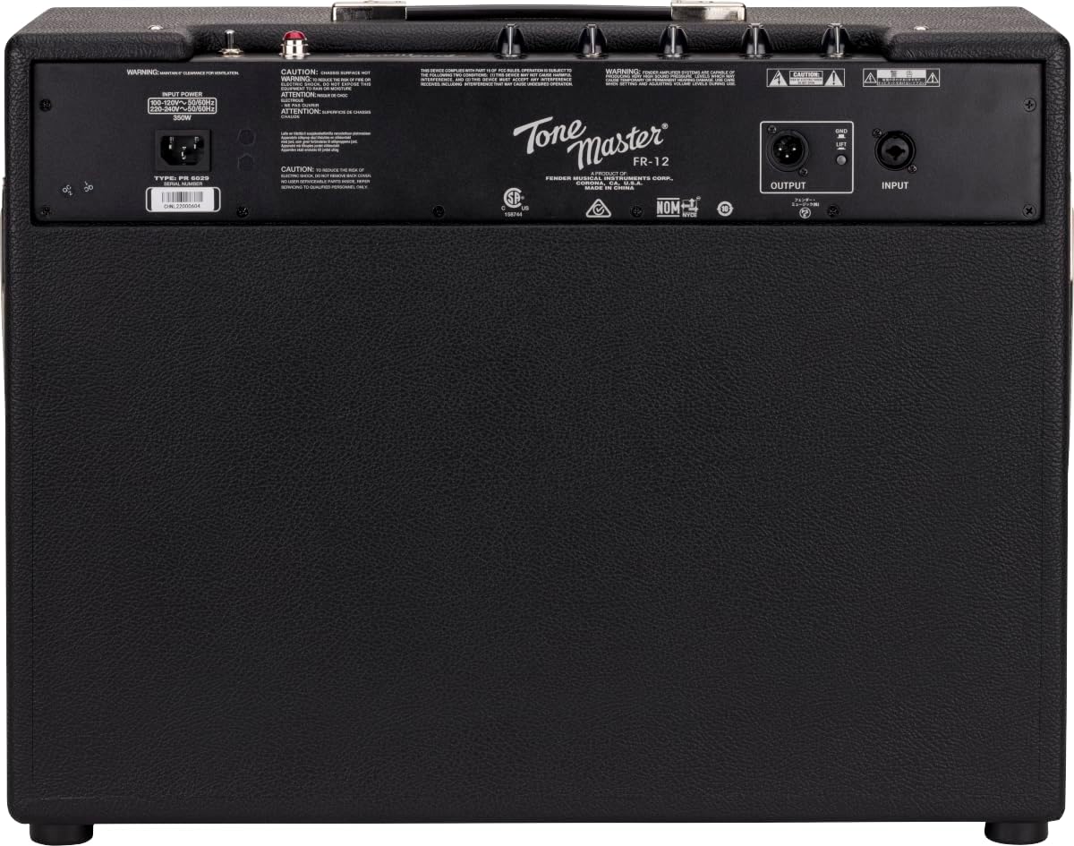 Fender Tone Master FR-10 1,000-watt 1 x 10-inch Powered Speaker Cabinet - Black