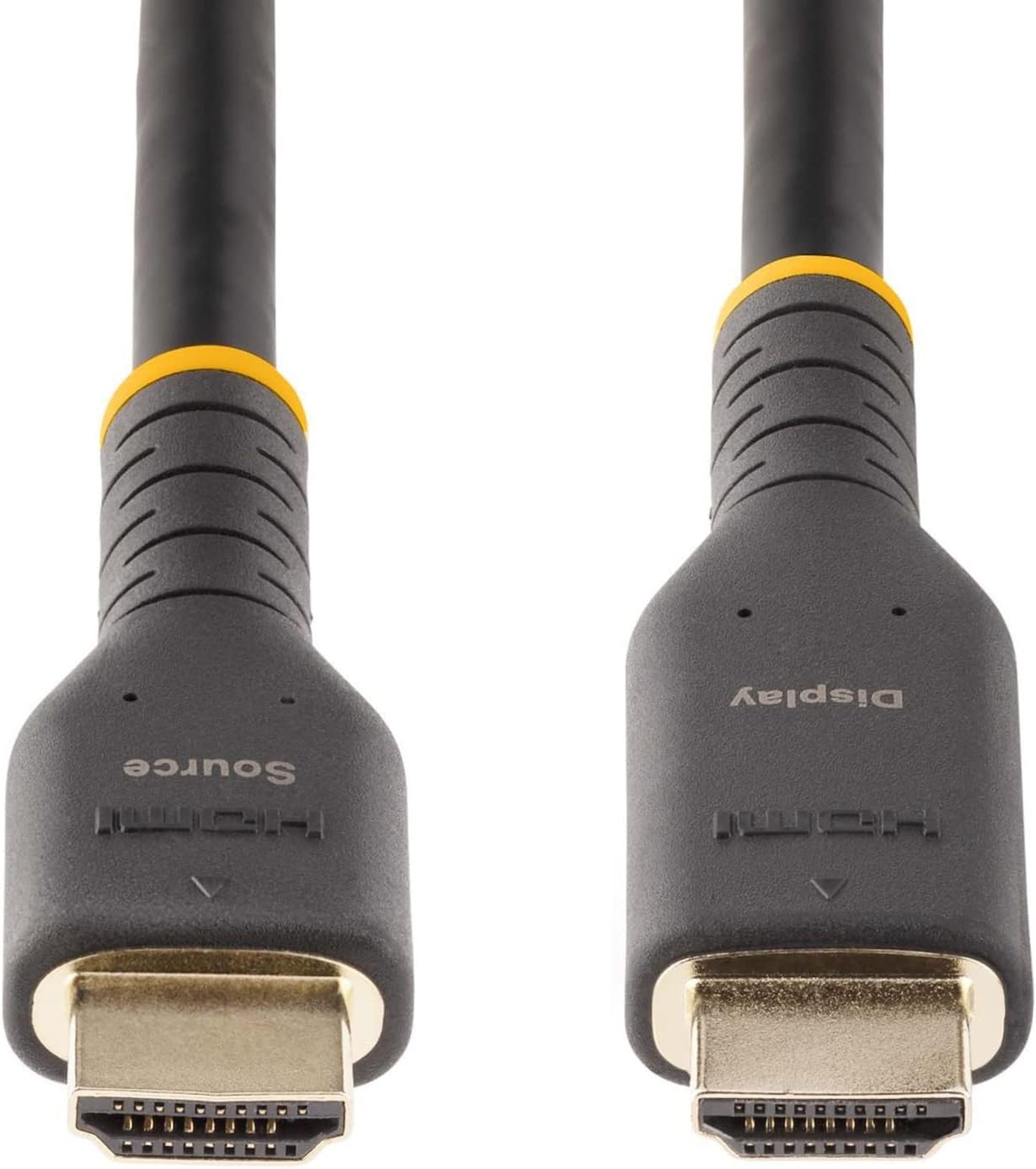 StarTech.com 30ft Active HDMI Cable w/Ethernet - HDMI 2.0 4K 60Hz UHD - Rugged HDMI Cord w/Aramid Fiber - Durable High Speed HDMI Cable - Heavy-Duty HDMI 2.0 Cable (RH2A-10M-HDMI-CABLE)