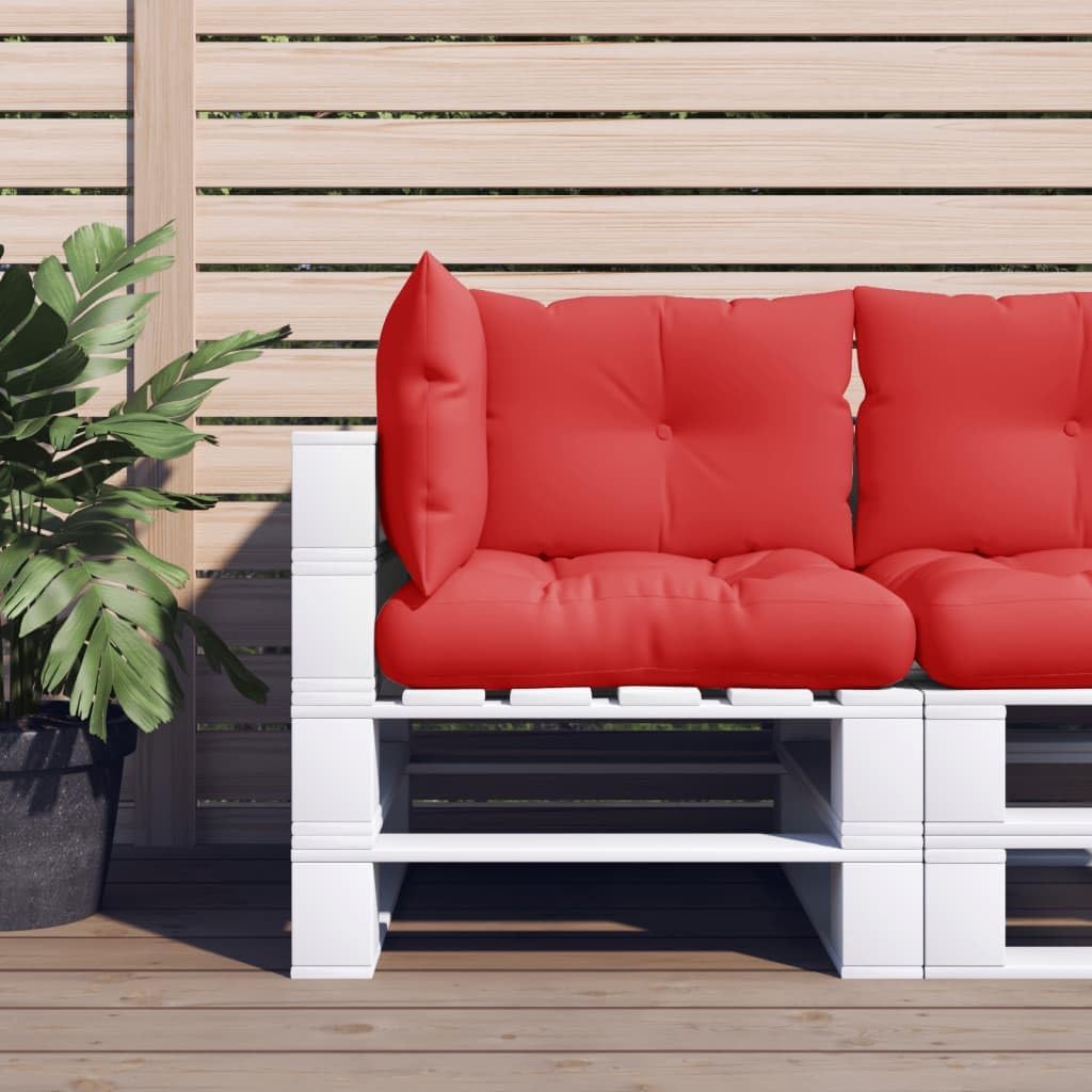 Pallet Cushions 3 pcs Red Fabric,Step 4: Write a Compelling Description Patio Furniture Decor, Furniture Accessories