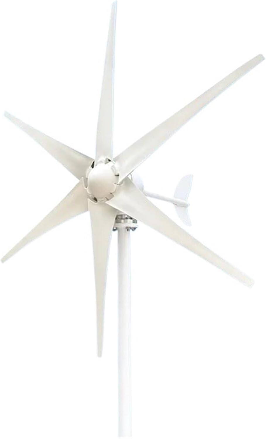 High Efficiency 3000W Windmill Horizontal Axis Wind Turbine Generator Home Appliance Generators Wind Power Generator Low Starting Speed for Home(with MPPT Charger,24V)