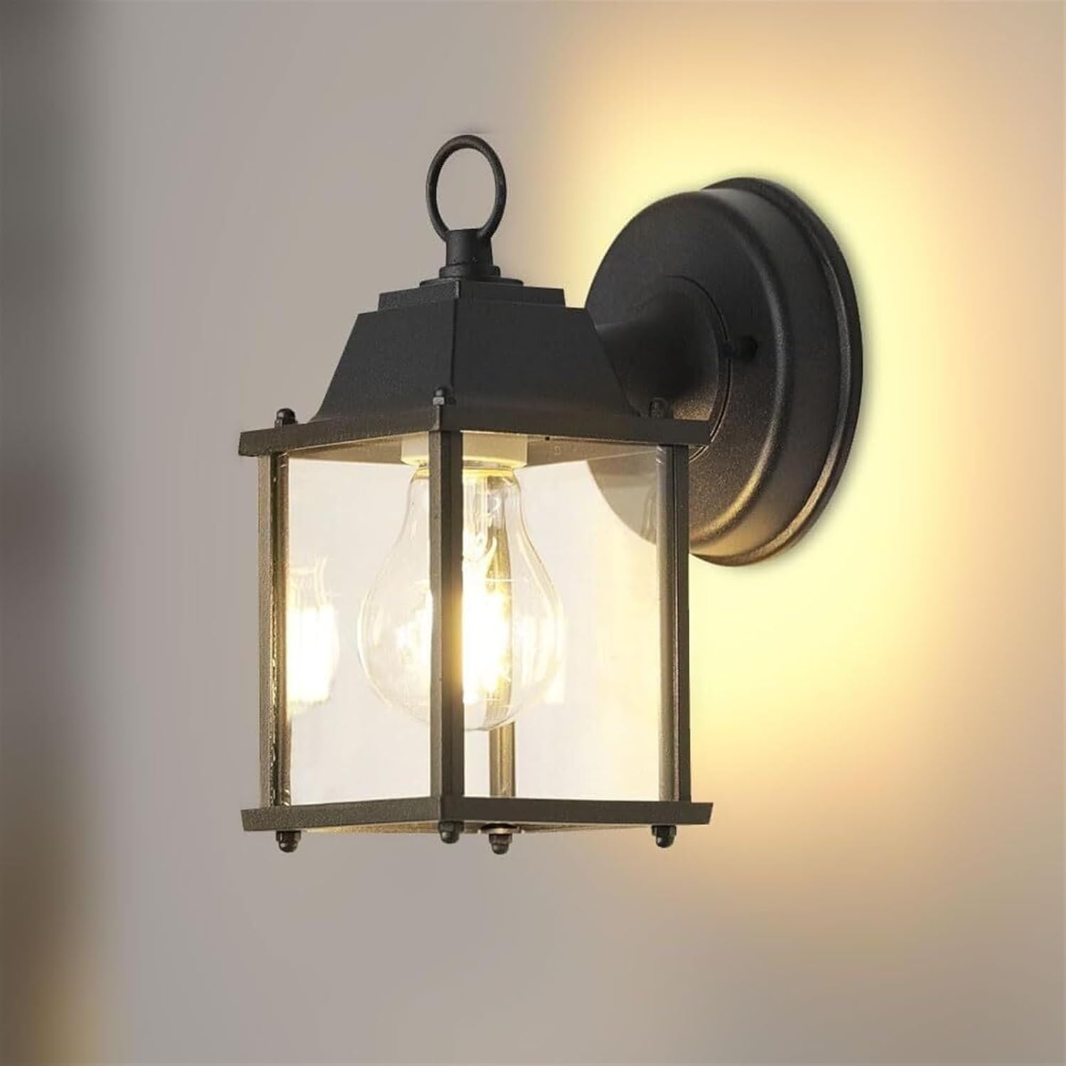 Outdoor Lighting Fixtures, Wall Mounted Outdoor Wall Lamps, Black Aluminum Wall Lamps, Outdoor Porch Lamps