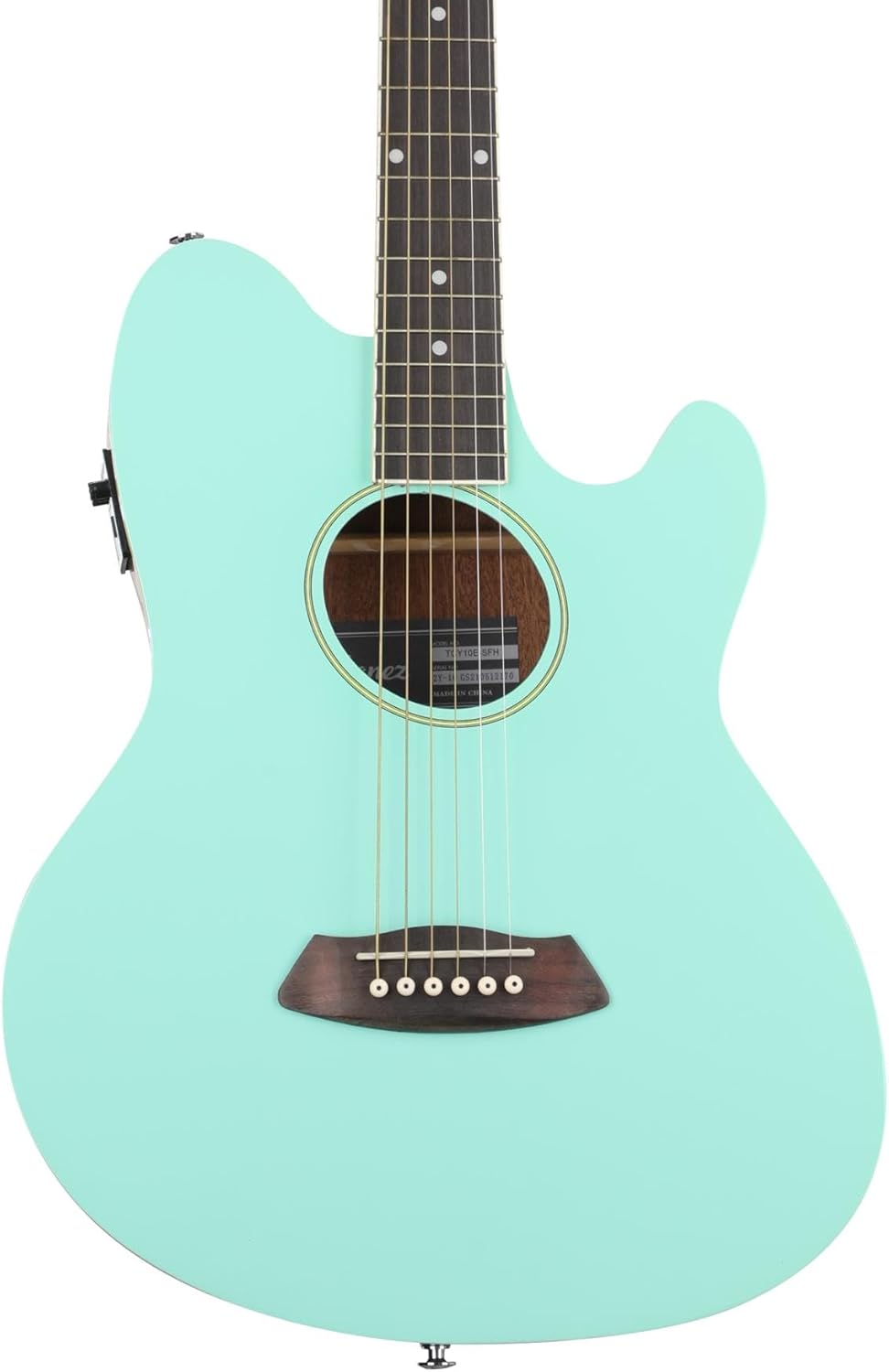 Ibanez Talman TCY10E Acoustic-electric Guitar - Sea Foam Green