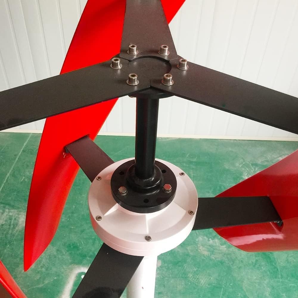 LiuSj JUnSt 10000W Wind Turbine Generator with Controller,3Blade Windmill Generator Wind Turbine Businesses Turbine Generator Kit for Home Camping