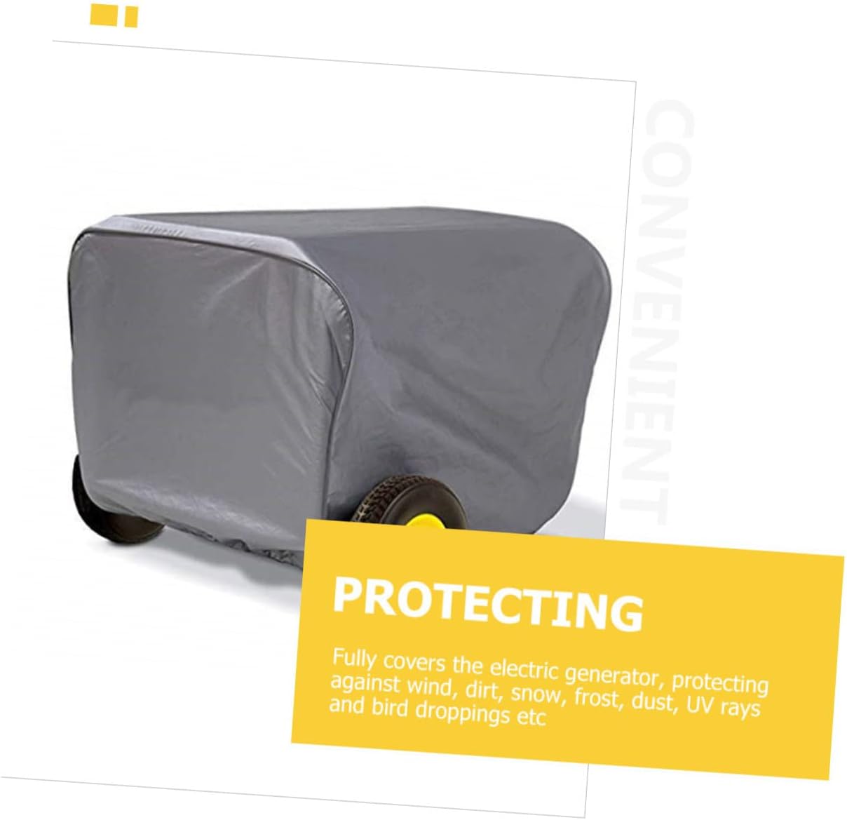 Happyyami 5pcs Motor Cover Home Generators for Home Use Portable Generator Cover Generator Shed Snow Small Generator Protective Cover for Generator Protector Weather Resistance Oxford Cloth