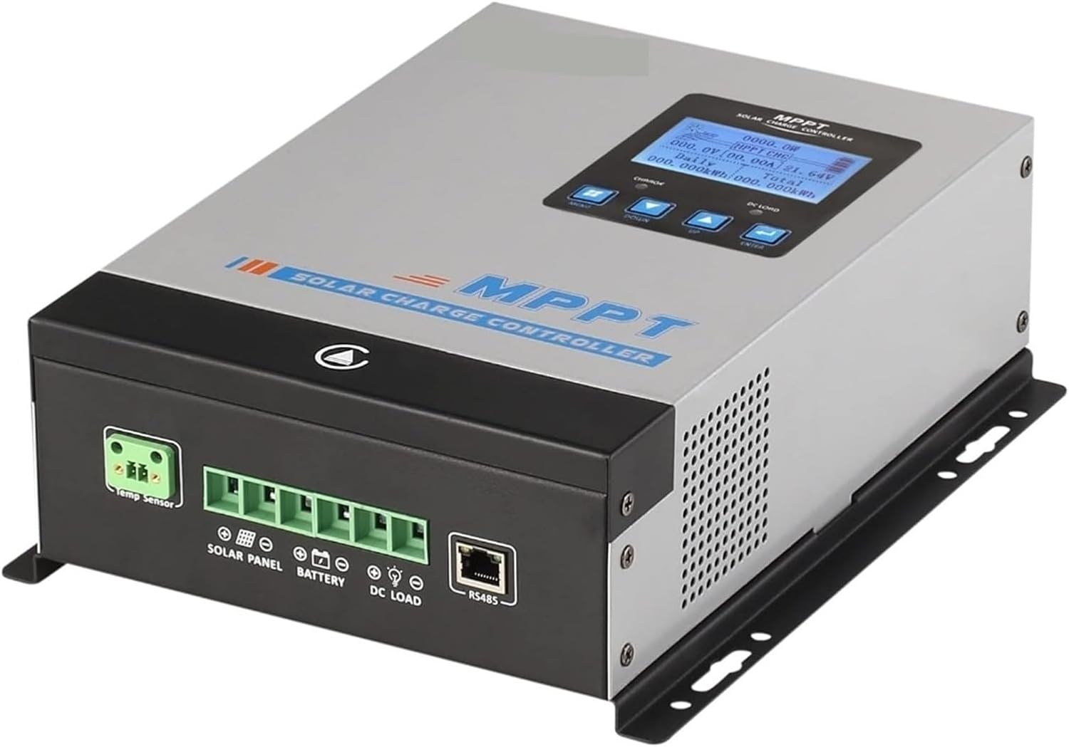 Solar Charge Controller, Solar Panel Controller MPPT Solar Charge Controller 80 Amp, 12v 24v 36v 48v Auto Battery Regulator MAX PV Input 150V, Solar Charger Support Sealed