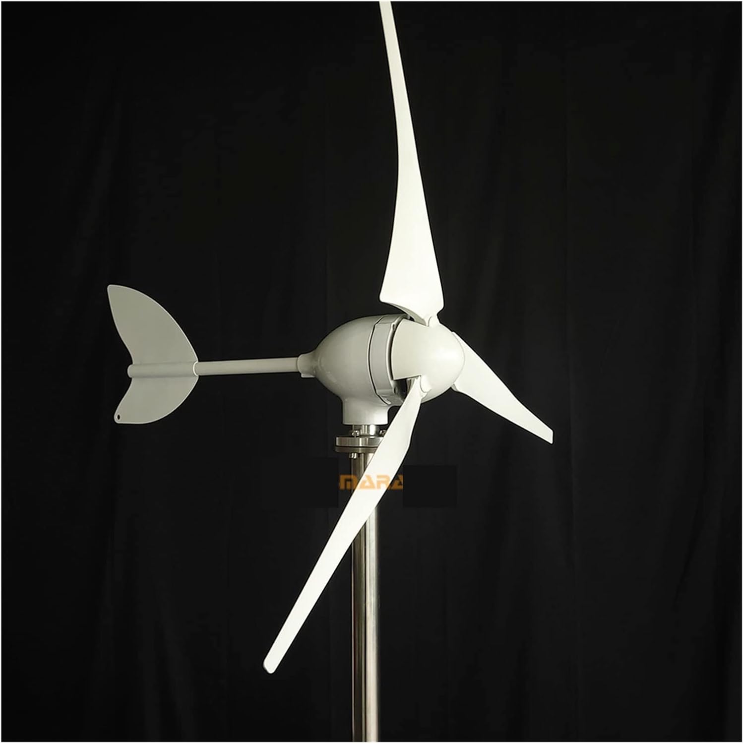 Wind Turbine Wind Turbine Generator 600w 800w 1000w Horizonta Wind Turbine Generator 12v 24v 48v Windmill Low Noise Small WindMill MPPT Controller (Color : 3, Size : 1_12V_TURBINE ONLY)